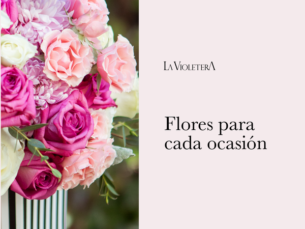 Qué flores regalar para cada ocasión