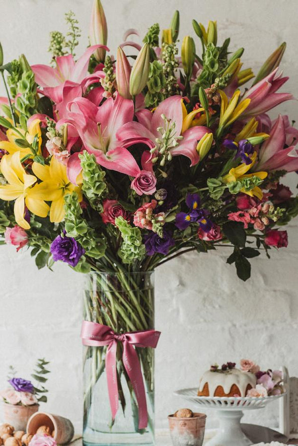 Antonieta, lilys, rosas, iris, stargeizer