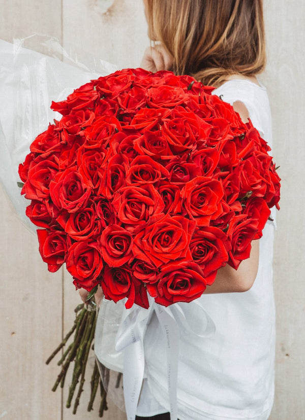 Carola, ramo de rosas