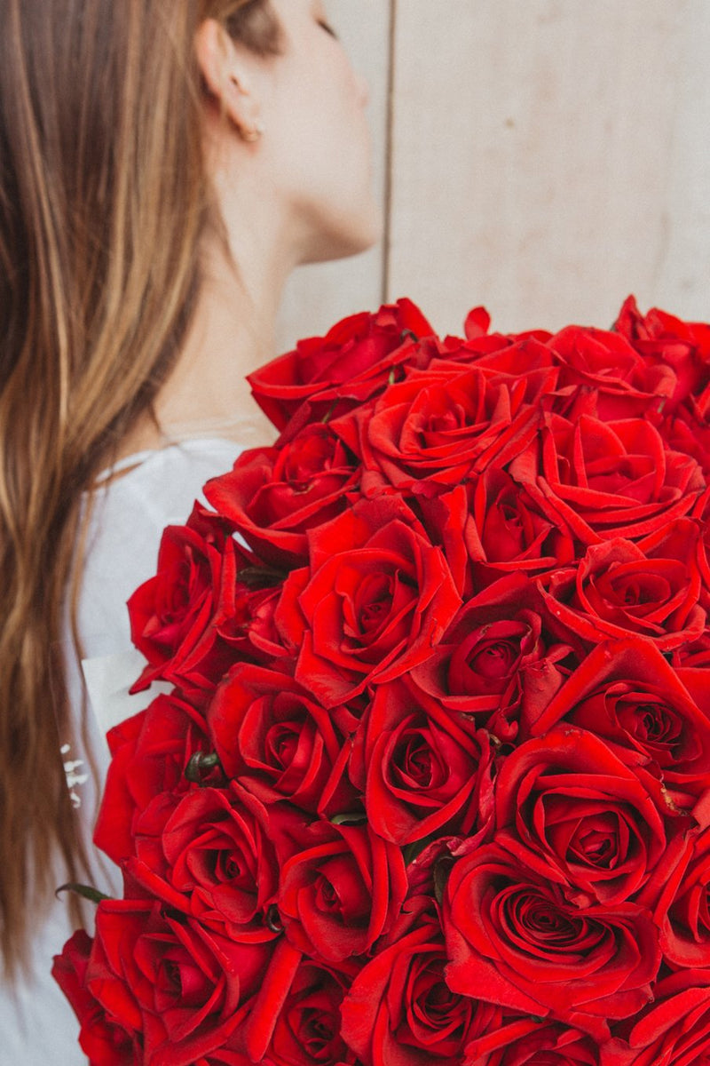 Carola, ramo de rosas